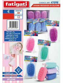 SPUGNA MASSAGGIO SILICONE