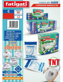 COPRIWC MONOUSO TNT CON ELASTICO 10pezzi  4680