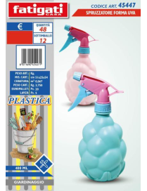 SPRUZZATORE PLASTICA 400ml UVA