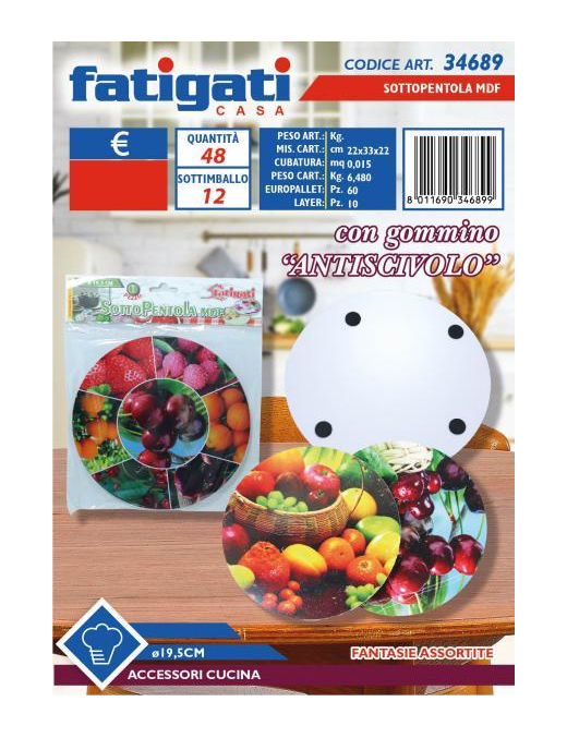 MDF TRIVET 19.5cm 34689