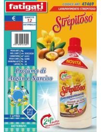 STREPITOSO LAVAPAVIMENTI 1lt ARGAN/NARCISO