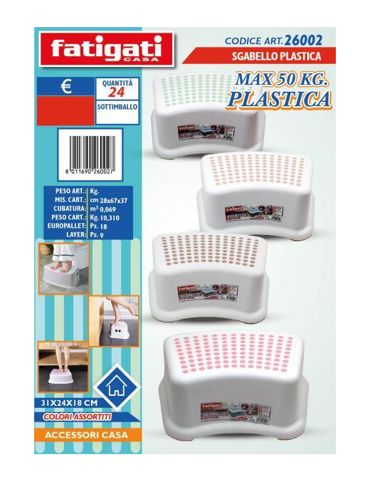 PLASTIC STOOL 26002