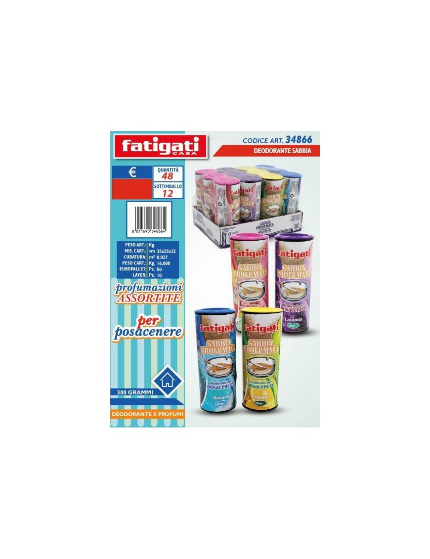SCENTED SAND FOR ASHTRAY 34866