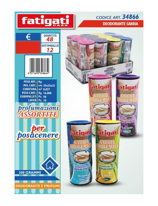 SCENTED SAND FOR ASHTRAY 34866