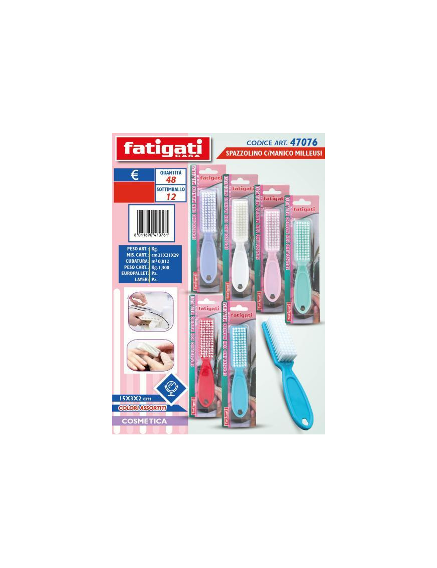 MULTIPURPOSE TOOTHBRUSH WITH HANDLE 47076