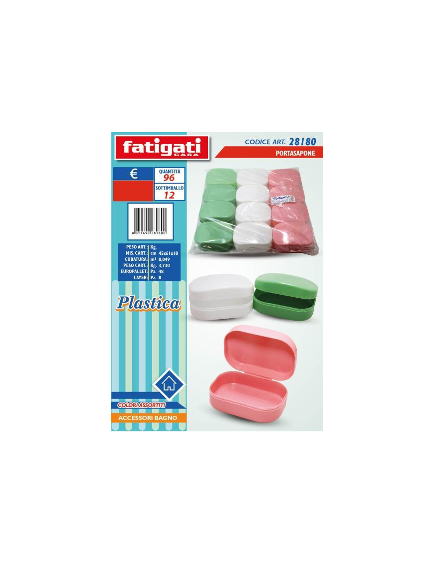 PLASTIC SOAP DISH 28180