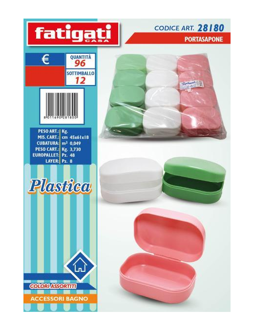 PLASTIC SOAP DISH 28180