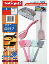 SPATOLA CON FORCHETTONE BIUSO