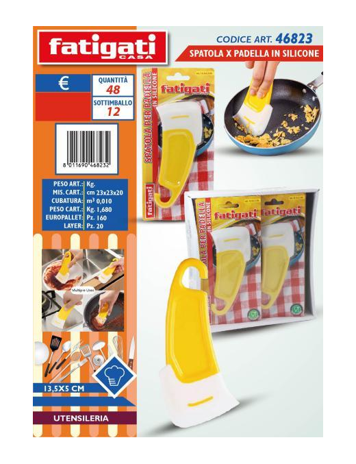 SILICONE SPATULA FOR PAN 46823