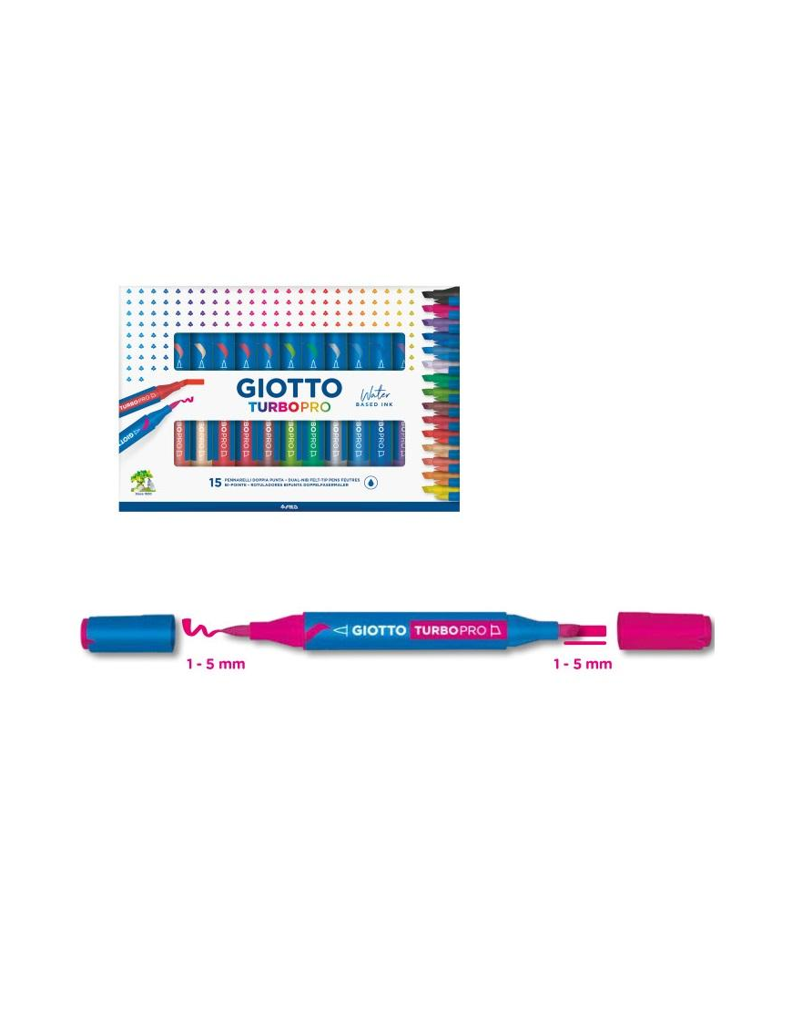 GIOTTO TURBOPRO 15pezzi