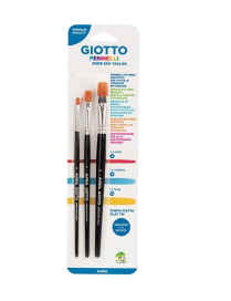 GIOTTO 3 BRUSHES N.2-8-14