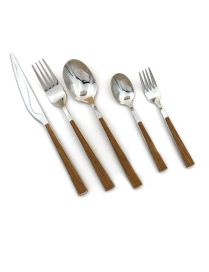 DAFNE CUTLERY 24 pieces OAK