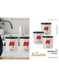 LINEA KITCHEN LABBRA BARATTOLI 3pezzi