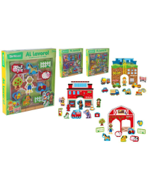 SIRWOOD PLAYSET FATTORIA-POMPIERI-CANTIERE