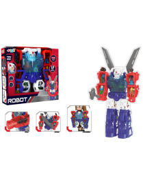 W TOY ROBOT CON LUCI E SUONI
