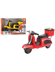 Big Road Friction Food Delivery Motorcycle