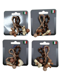 FERMACODA CON CIONDOLO 2pezzi