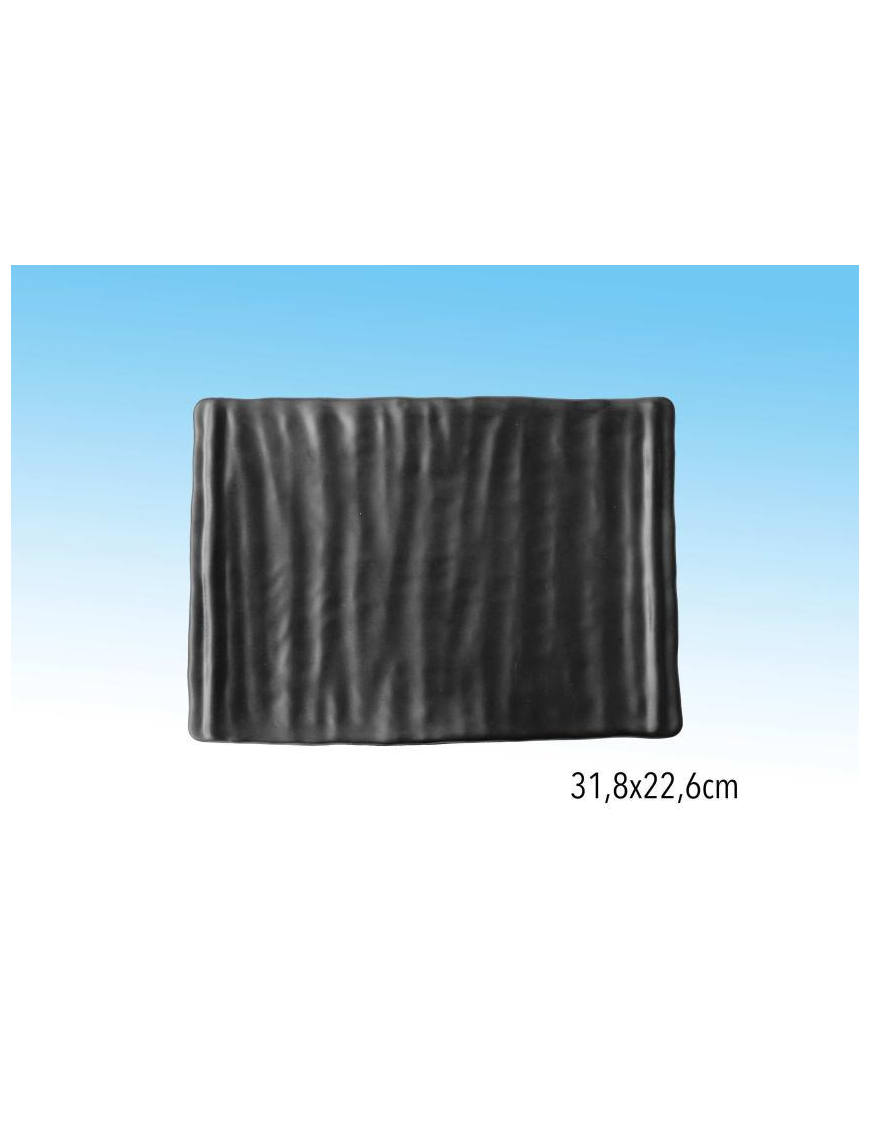 LINEA NERO ORGANIC RECTANGULAR TRAY 31x22cm