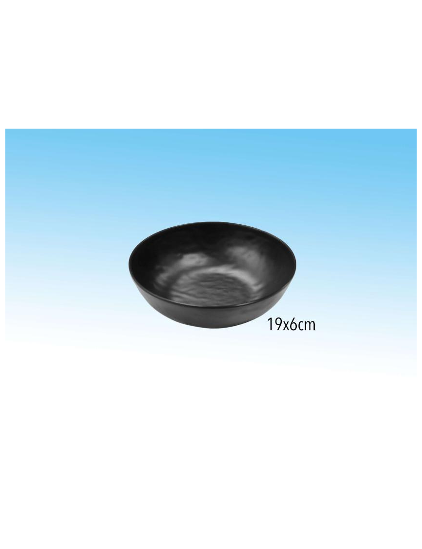 BLACK LINE ORGANIC BOWL 19cm