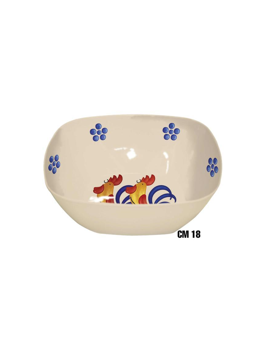 GALLI LINE SQUARE BASKET 18cm