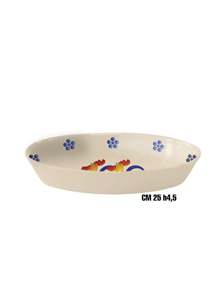 LINEA GALLI OVAL BAKING DISH 25cm