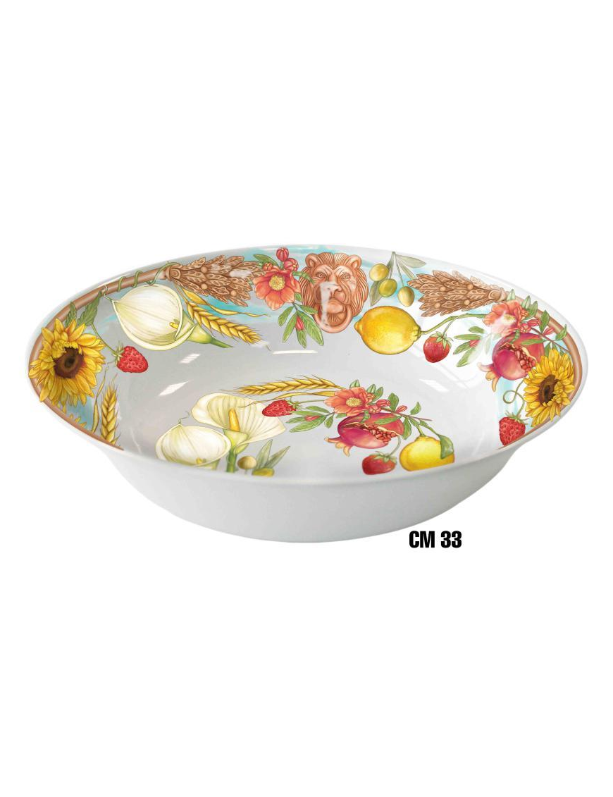 L.TERRACOTTA SALAD BOWL 33cm 1644-2714