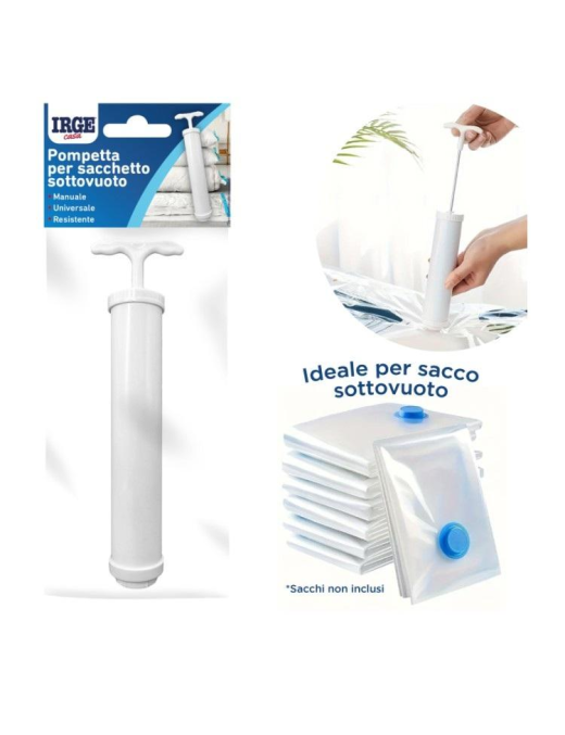 PUMP FOR VACUUM BAGS FOR CLOTHES