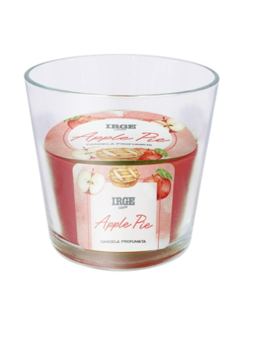 CANDELA IN VASO 460gr APPLE PIE
