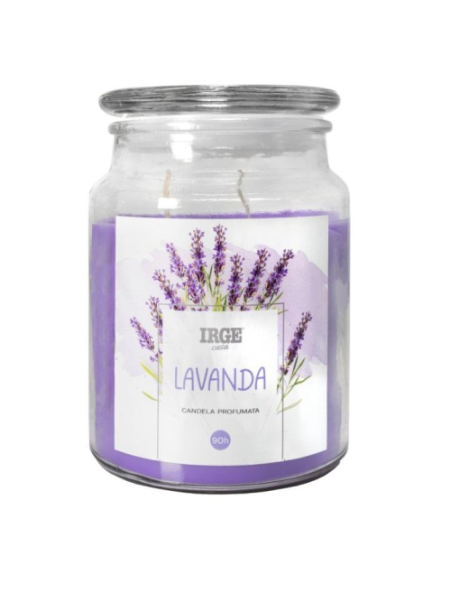 JAR CANDLE 510g LAVENDER