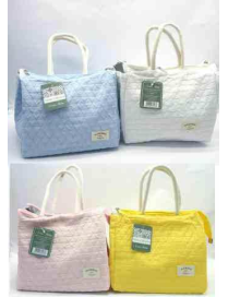 BORSA CON MANICI TESSUTO