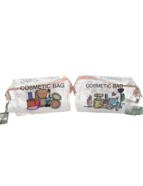 TRANSPARENT PVC BEAUTY 17x8x10cm