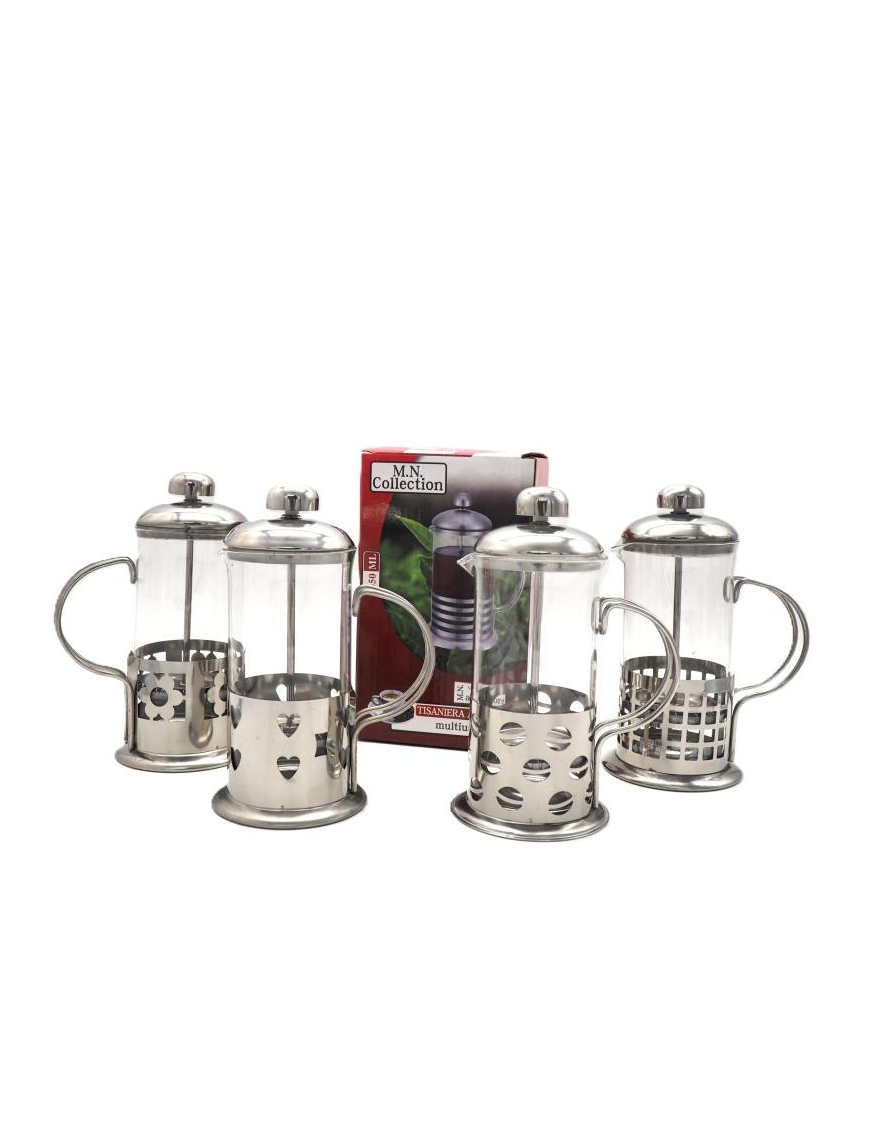 TISANIERA ACCIAIO 19cm ASSORTITI