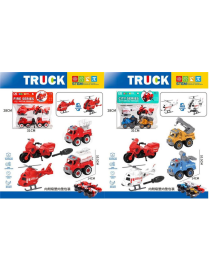 ASSORTED 4-piece VEHICLES