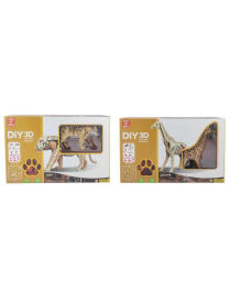 PUZZLE 3D ANIMALE TIGRE/GIRAFFA