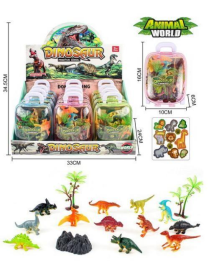 VALIGETTA DINOSAURI 12pezzi