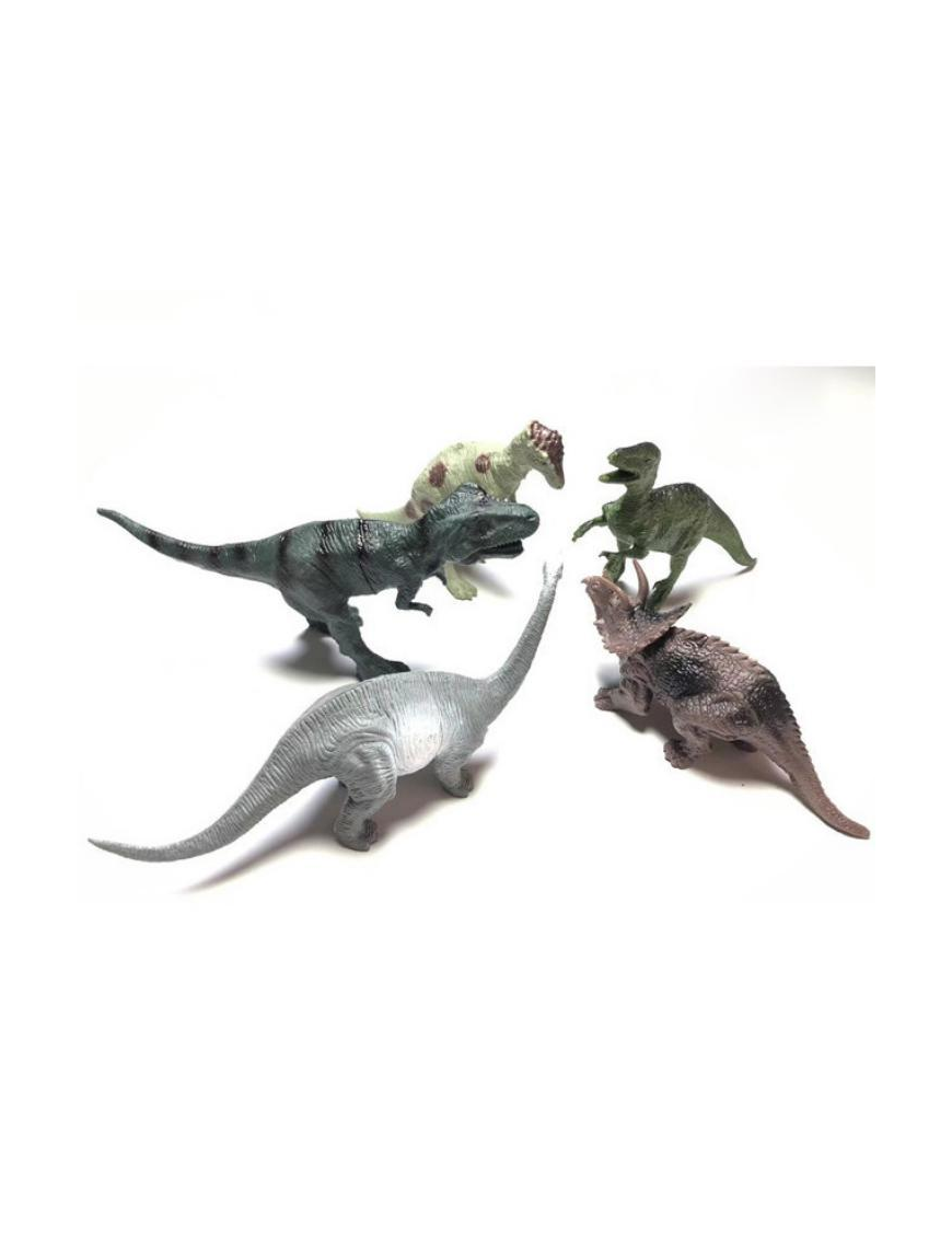 5 ASSORTED DINOSAURS