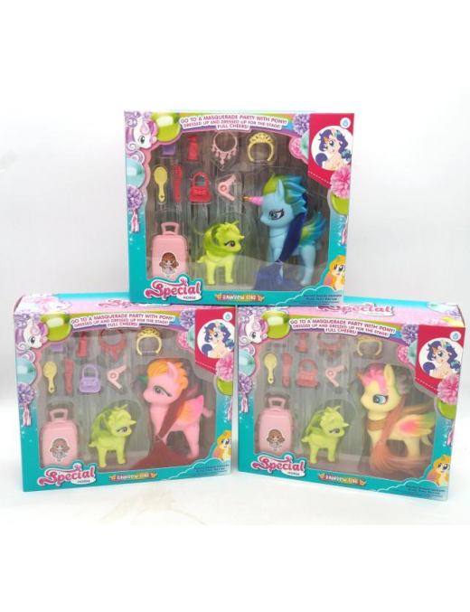 PONY 2pezzi CON ACCESSORI SPECIAL