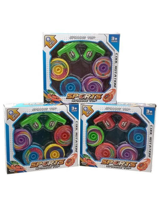 TROTTOLE SPORT SPINNING TOP 4pezzi