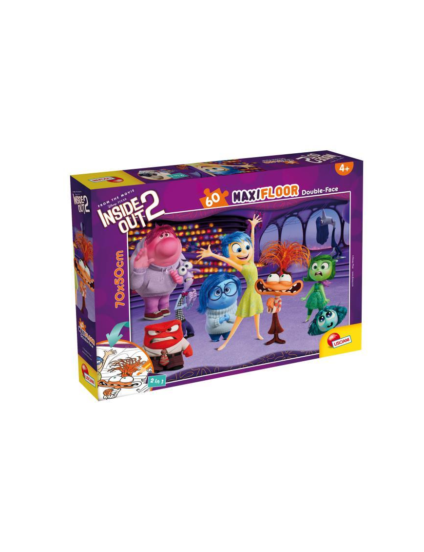 PUZZLE  60pezzi INSIDE OUT 2 MAXI