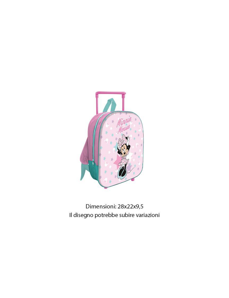 MINNIE ZAINO 28cm BASIC TROLLEY
