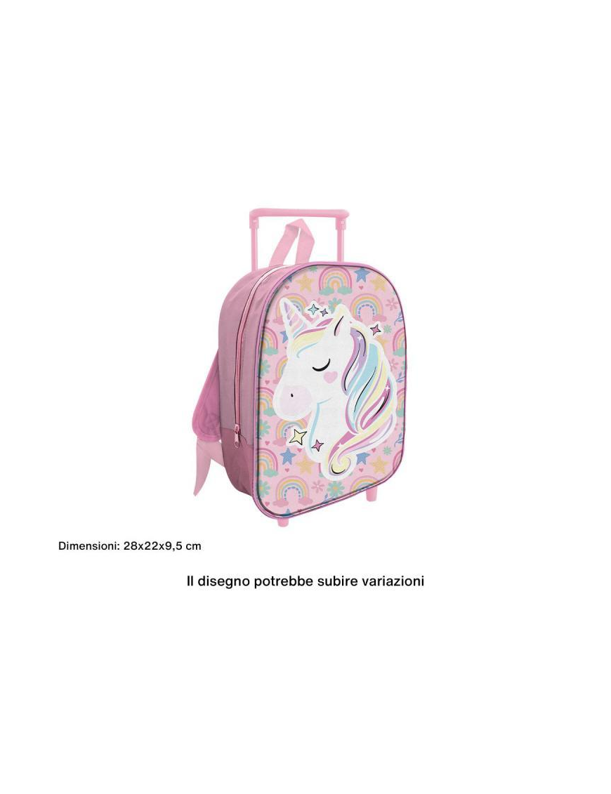 UNICORN BACKPACK 28cm BASIC TROLLEY