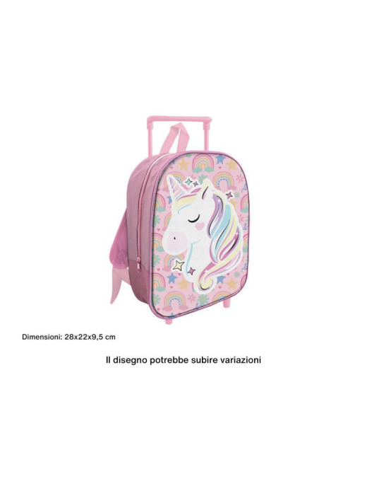 UNICORN BACKPACK 28cm BASIC TROLLEY