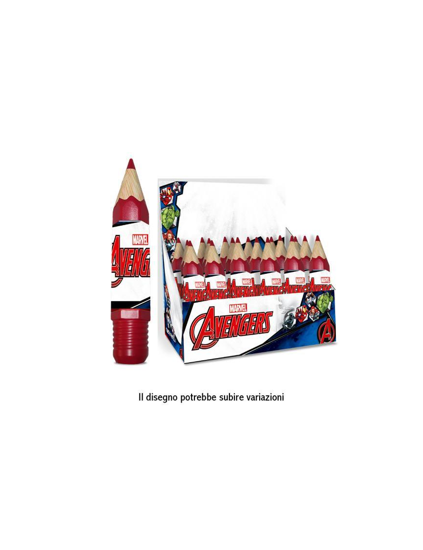 AVENGERS PENCIL COLORS 6 pieces TUBE