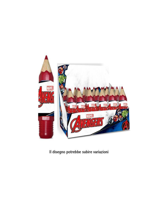AVENGERS PENCIL COLORS 6 pieces TUBE