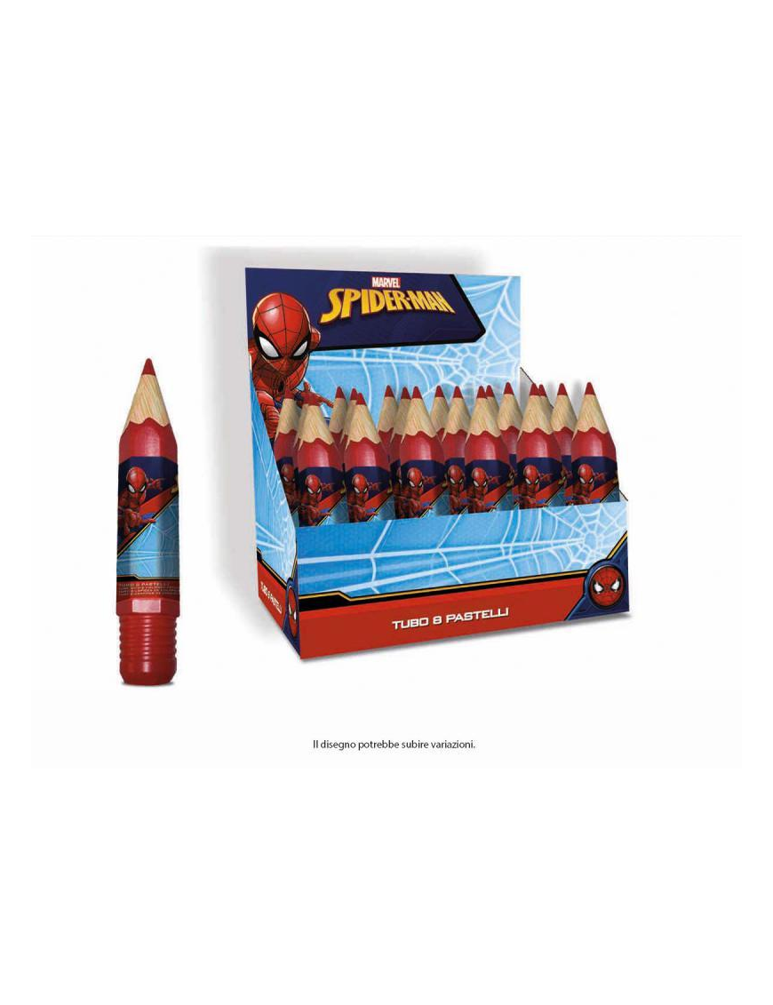 SPIDERMAN PENCIL COLORS 6 pieces TUBE