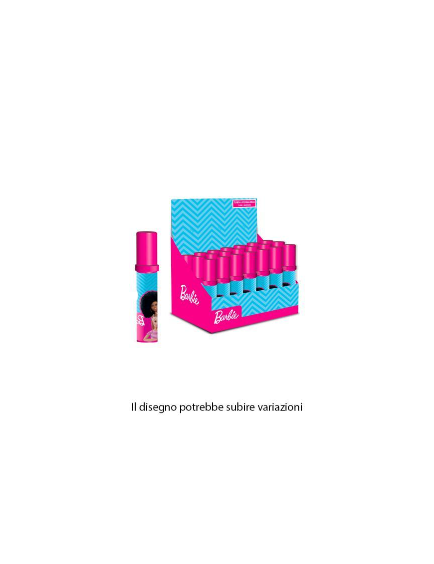 BARBIE MARKERS IN TUBE 6 pieces