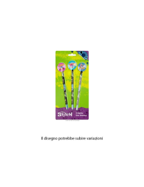 STITCH PENCILS WITH ERASER 3 pieces