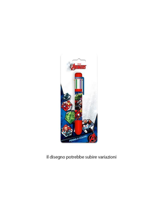 AVENGERS PEN 6 COLORS
