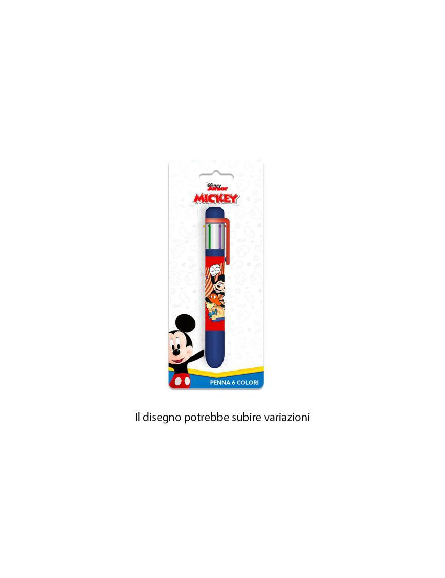 MICKEY PEN 6 COLORS