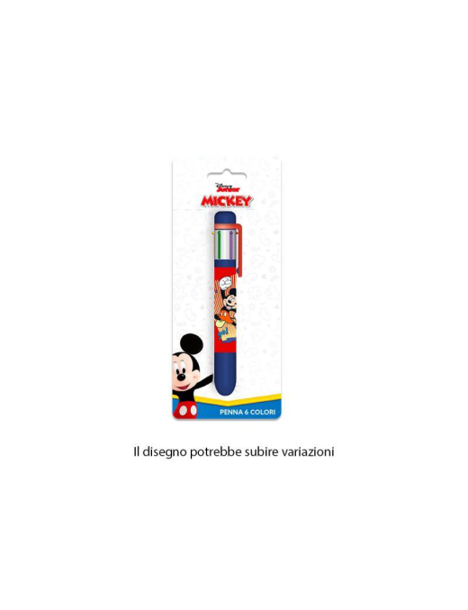 MICKEY PEN 6 COLORS